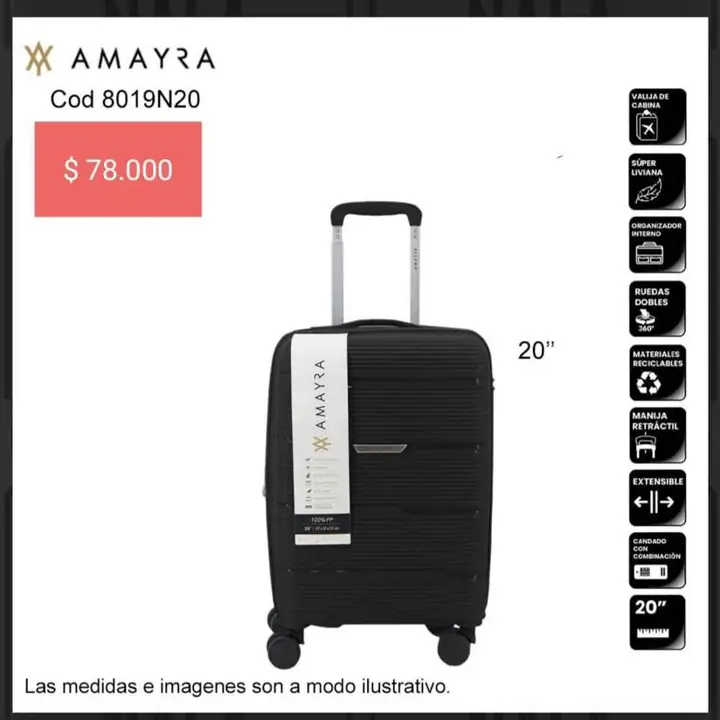 Valijas carry on. AW 25