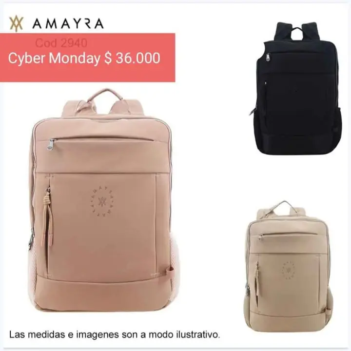 Mochilas & materias. Cyber Monday nov 25