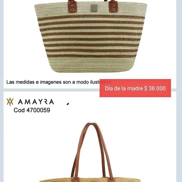Carteras Amayra. Octubre 2026