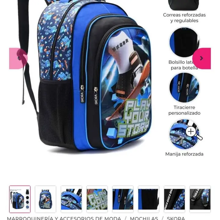 Mochilas skora 18 pulgadas