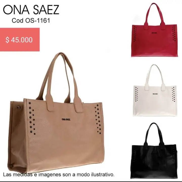 Carteras Ona Sáez. Octubre 25