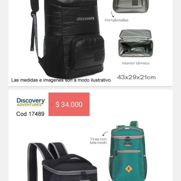 Bolsos térmicos y materas. Diciembre 2024