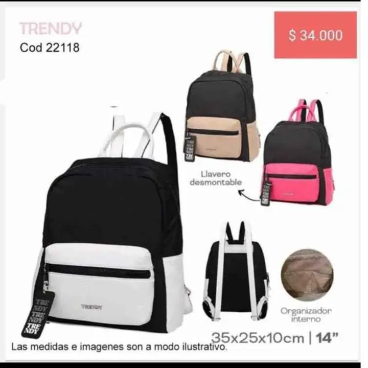 Mochilas urbanas. Octubre 2024