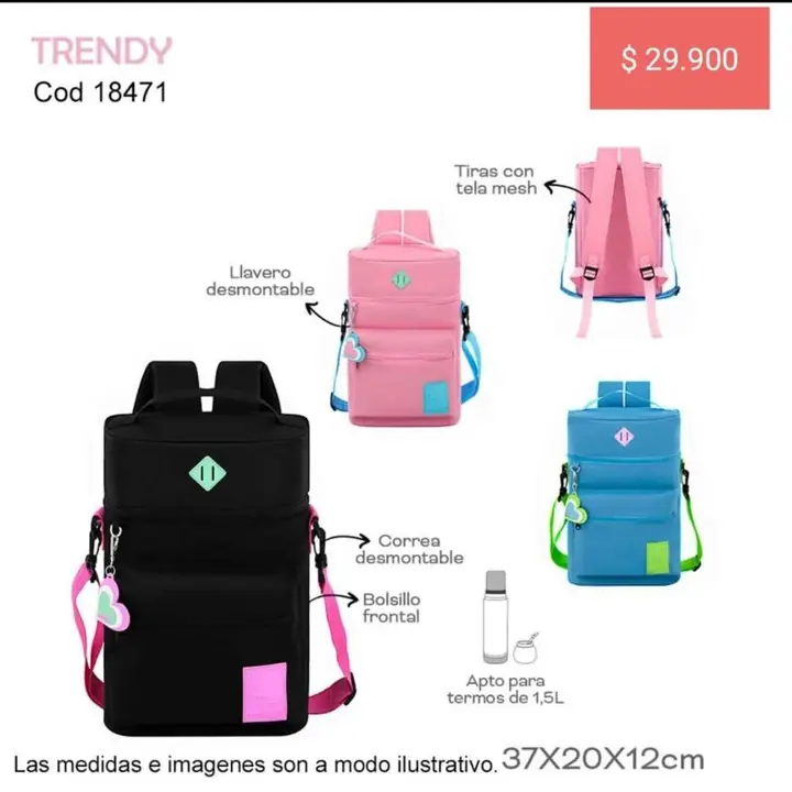 Mochila matera. Noviembre 25