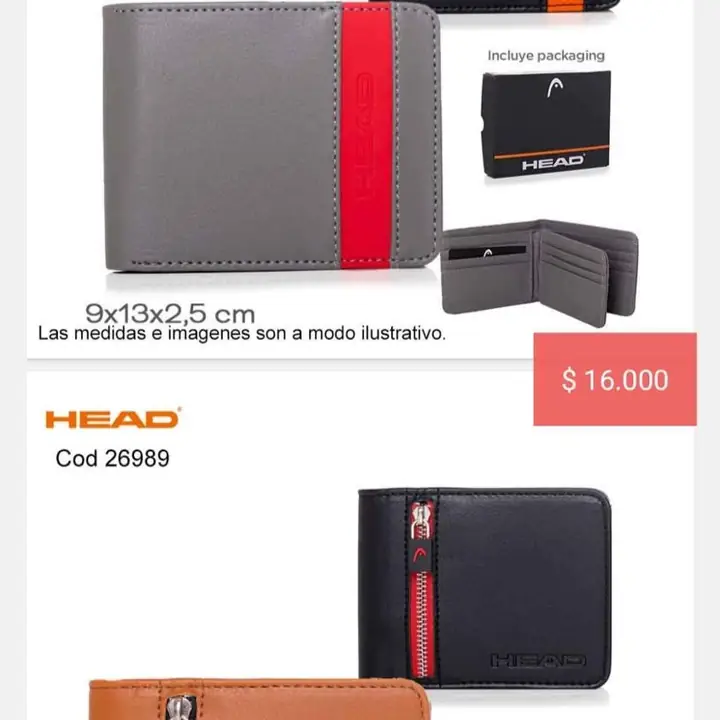 Billeteras & bolsos para hombres. Pedido llega el 05/10/24
