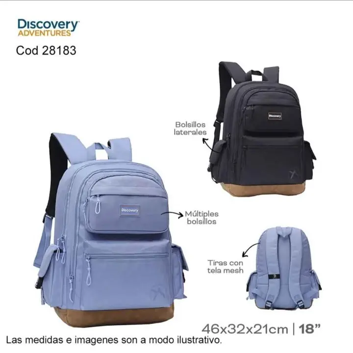 Mochilas de espalda varón. Primaria. Pedido llega el 12/02)25