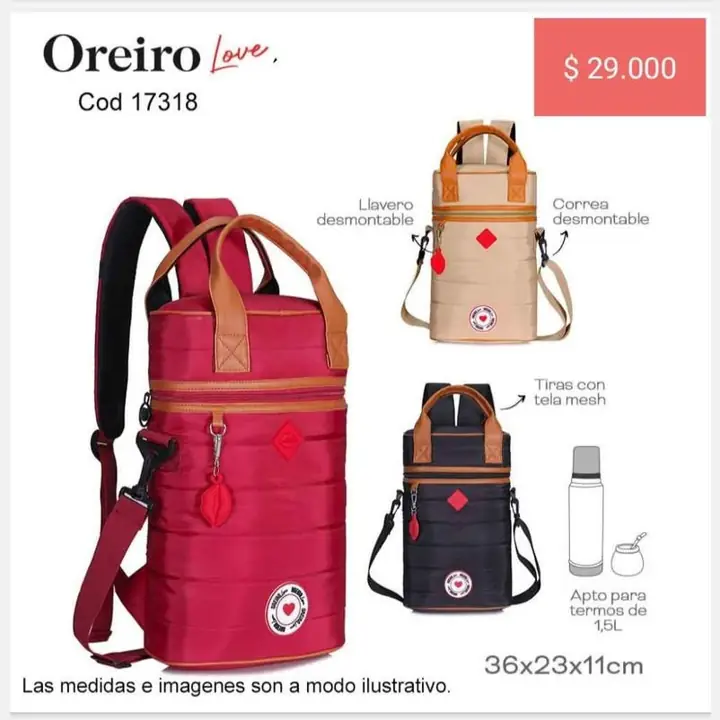 Bolso materos varios & más. Agosto 24