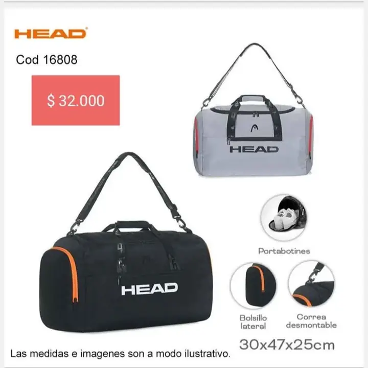 Bolsos Sport. Pedido llega el 25/10/24