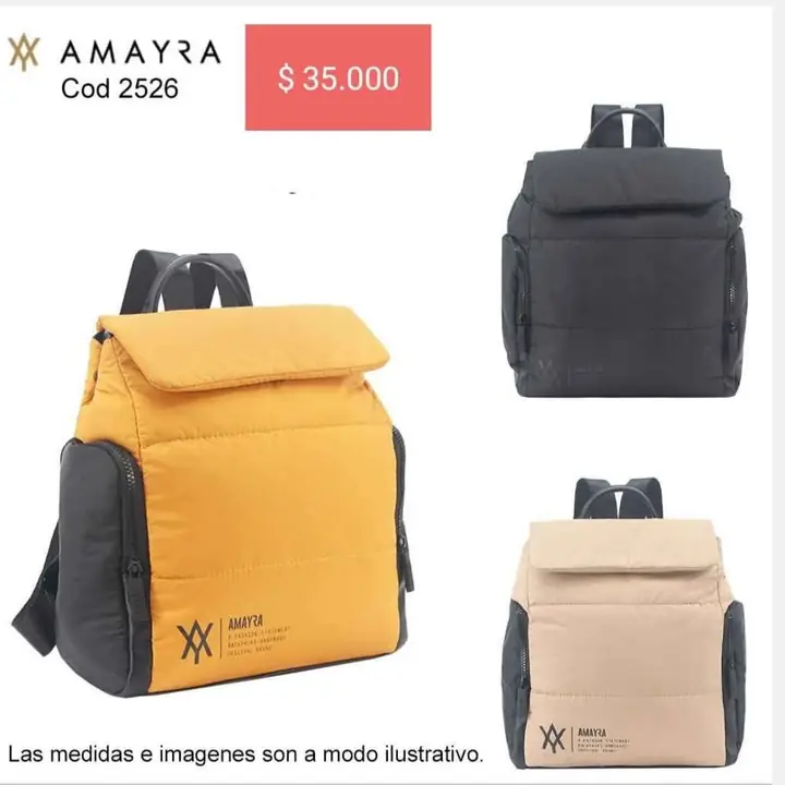 Mochilas varias. Navidad 24