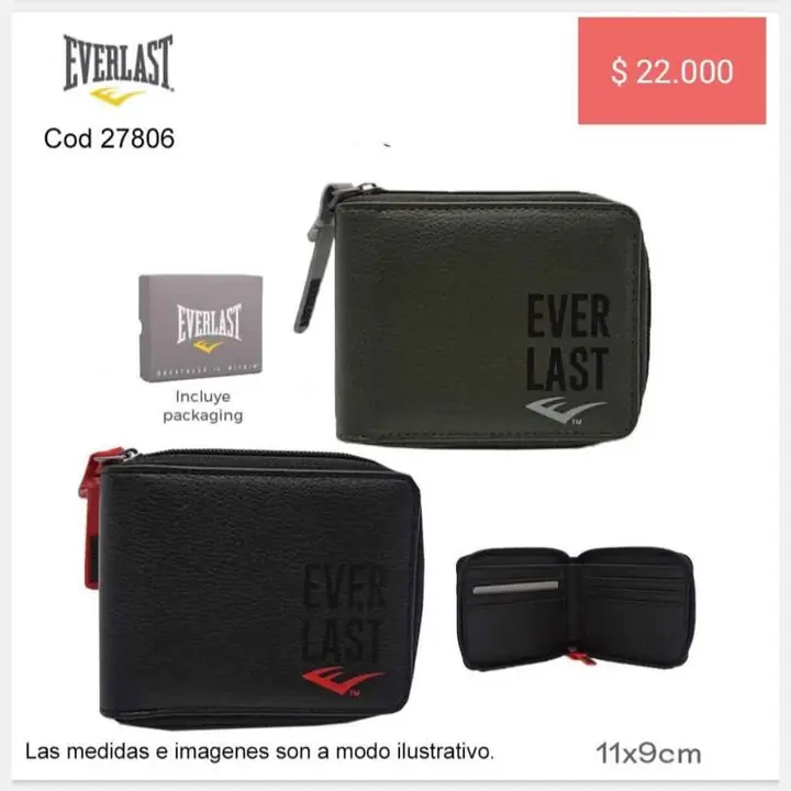 Billeteras para hombres. Pedido llega el 20/02/25