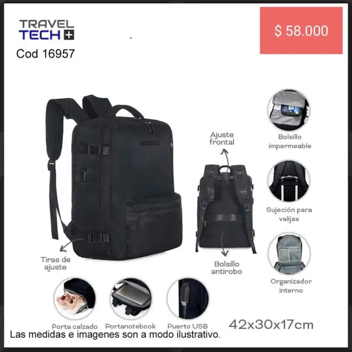 Mochilas portanotebook. Día del padre 25