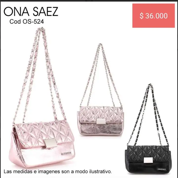 Carteras Mini bags varias. Junio 2025