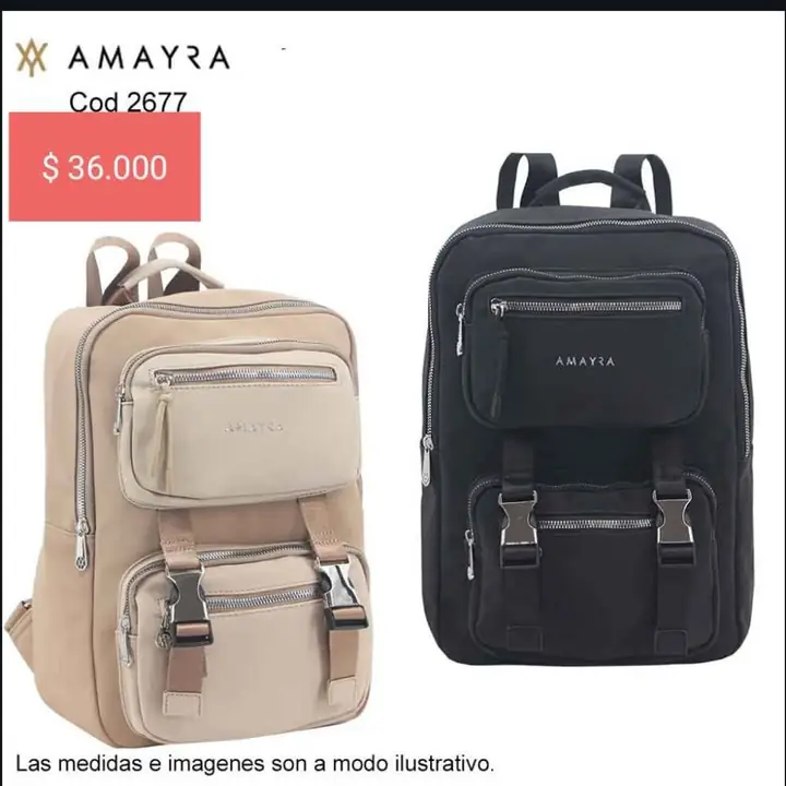 Mochilas urbanas varias. Pedido llega el 20/07 llevo yo!