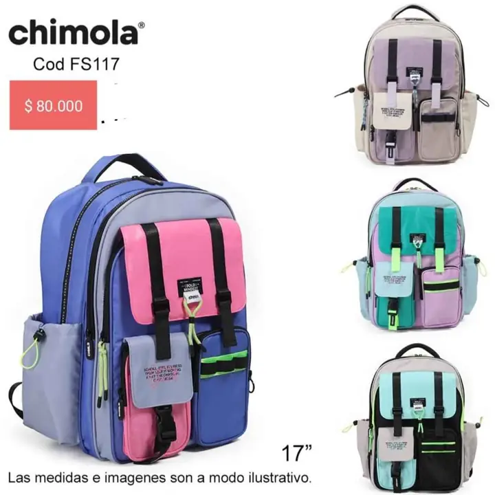 Mochilas escolares & Urbanas. Promo diciembre 25