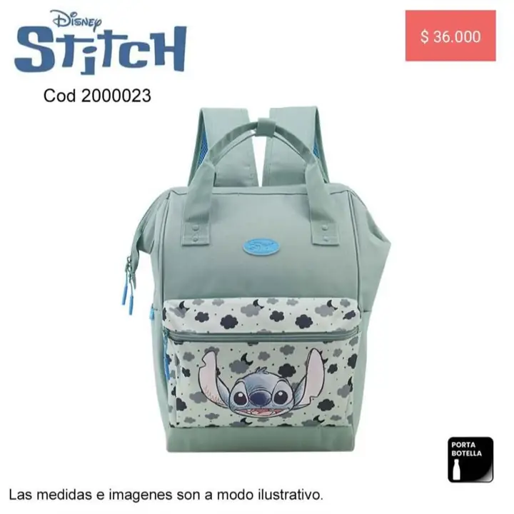 Stich. Mochilas & más. Febrero 2026
