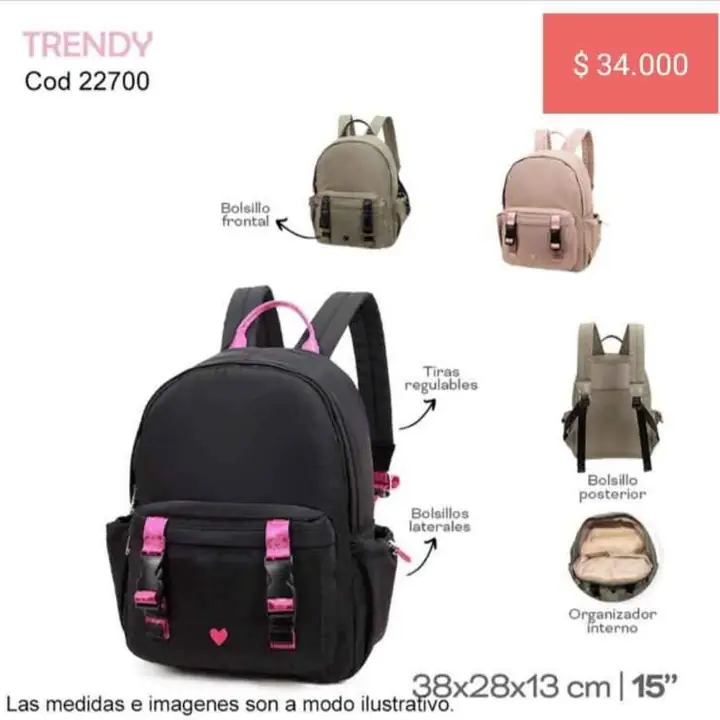 Mochilas urbanas Pedido llega el 04/09/25