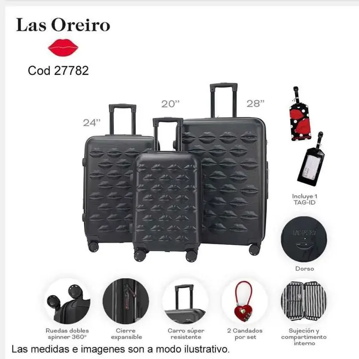 Valijas & bolsos. Agosto 24