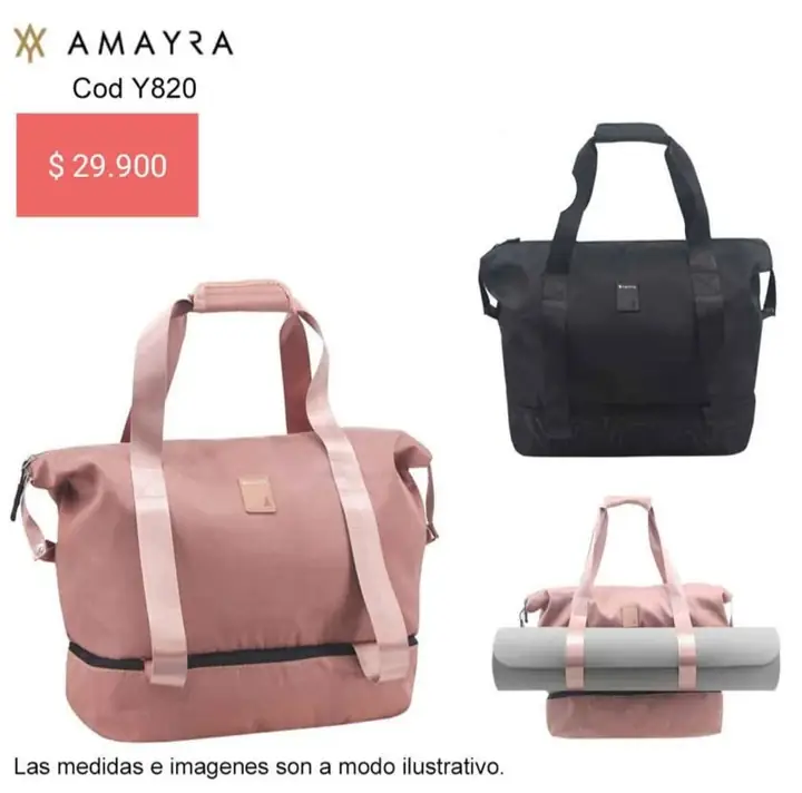 Bolsos deportivos y más. Promos septiembre 25