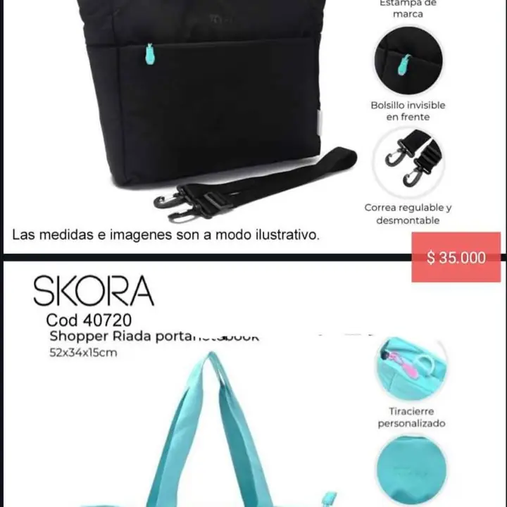 Bolsos deportivos mujer. Dic. 25