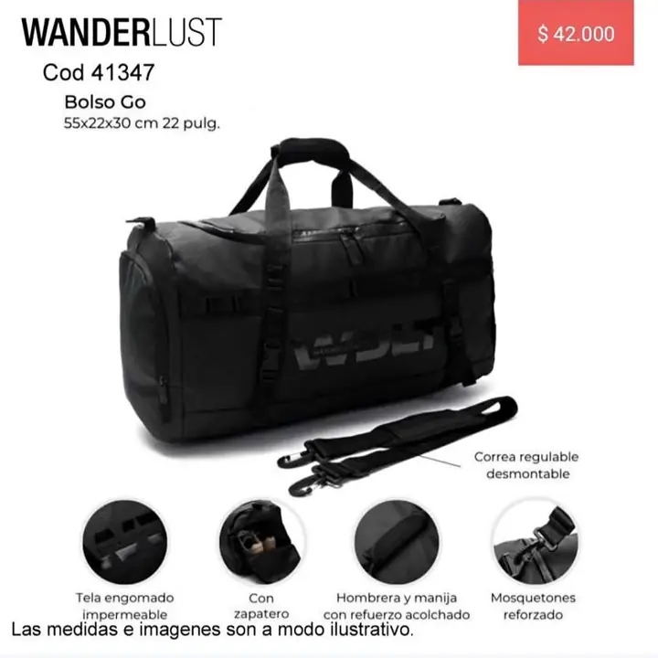 Bolsos deportivos y de viaje mayo 2026