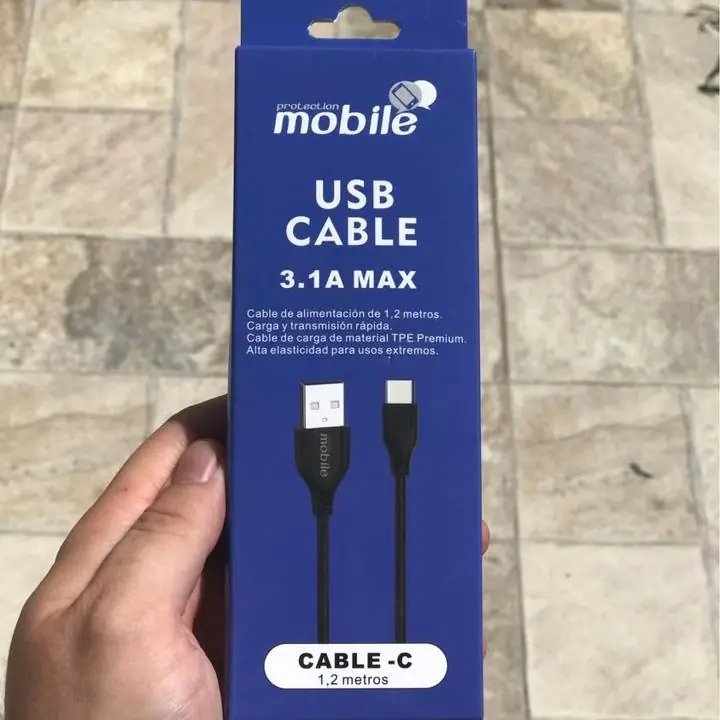 Cable USB Ficha C