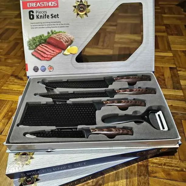 Set de Cuchillos de Cocina de 6 Piezas