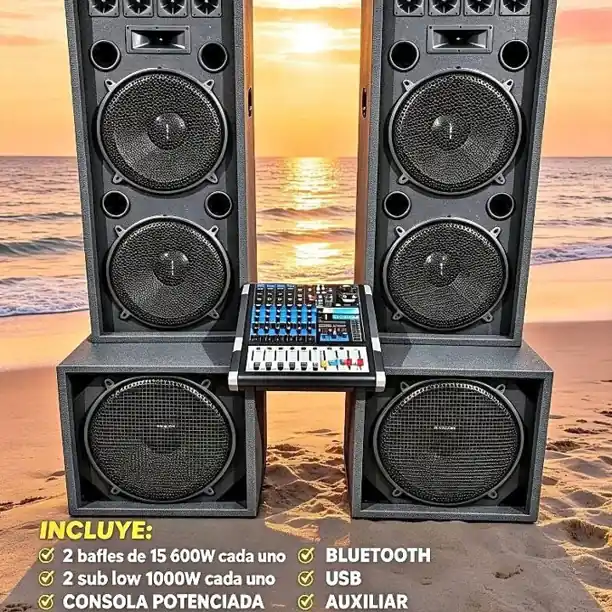 Vendo combo sonido