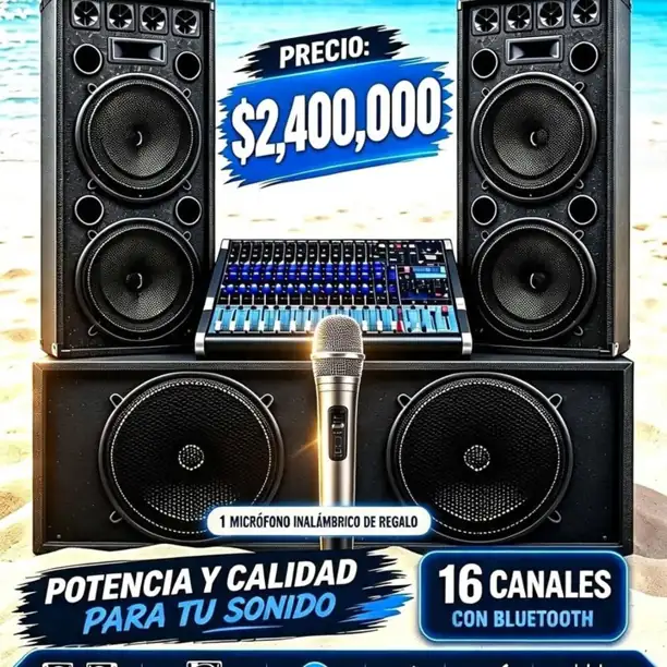 Vendo sonido parlantes