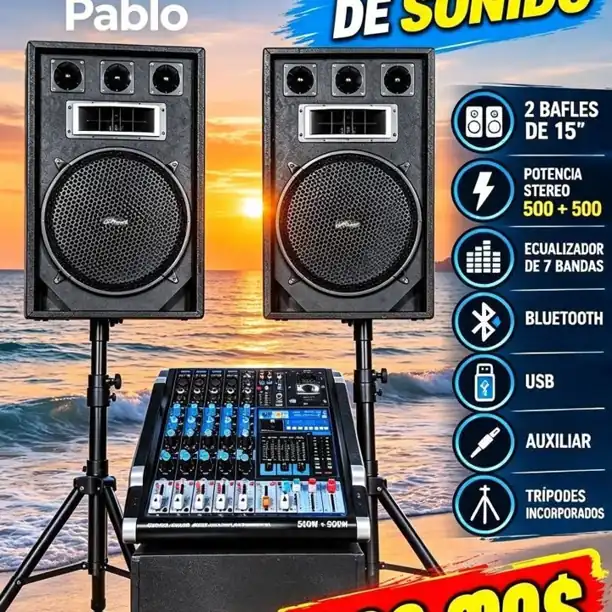 Vendo parlantes pasivos