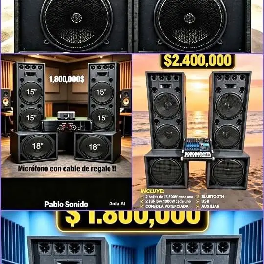 Vendo sonido combo