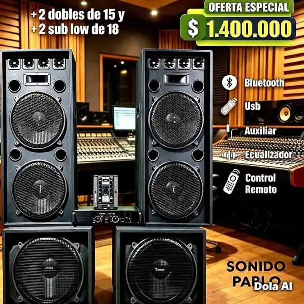 Bafles sonido