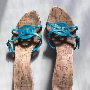 Sandalias de Cuero Clona Talle 38. Usados en Buen estado