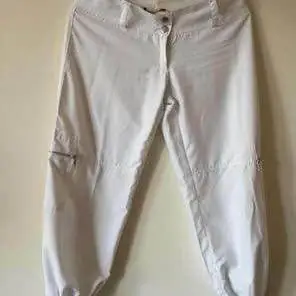 Pantalón blanco pescador Talle 40. Usado en muy buen estado