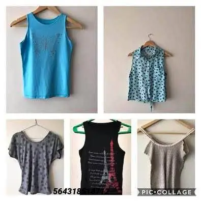 Musculosas Femeninas distintos modelos Talle Small. Precio publicado $2000 por cada una