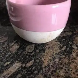 Taza Grande para Servir O para Preparaciones. 9 cm alto. Nueva