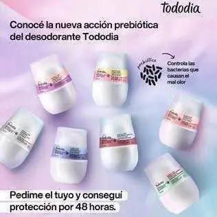 NATURA Desodorante Roll On con Prebioticos. Precio por Unidad