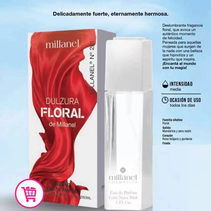 Perfume Femenino Millanel x 30 ml Dulzura Floral