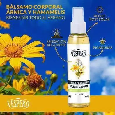 Bálsamo Árnica y Hammamelis x 125 ml Vespero - BAGUES