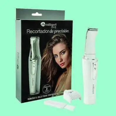 Recortador de Precision. Remueve el Vello Facial con suavidad y Precision. No incluye Pilas