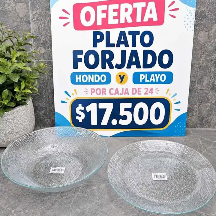Caja de plato forjado