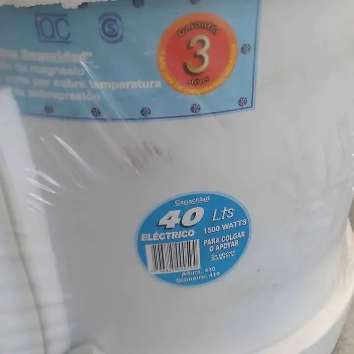 Termo eléctrico nuevo