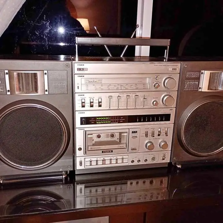 Equipo Fisher AM fm Japón PH 490 modelo