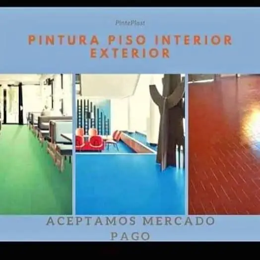 Pintura para pisos alto tránsito,interior y exterior