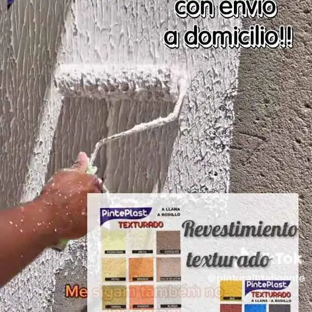 Pintura Revestimiento texturado Colores y texturas a pedido