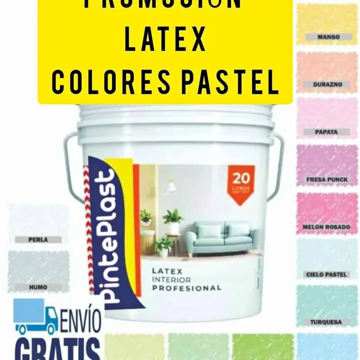 Pintura super cobertura Blanco y color
