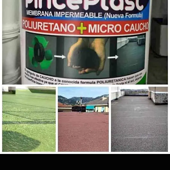 Impermeabilizante membrana con caucho ,de ultima generacion