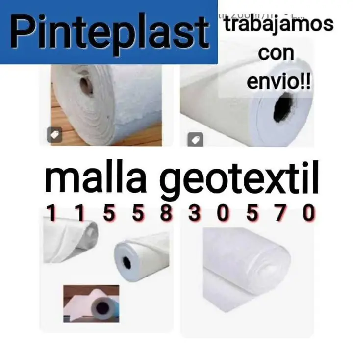 Malla geotextil