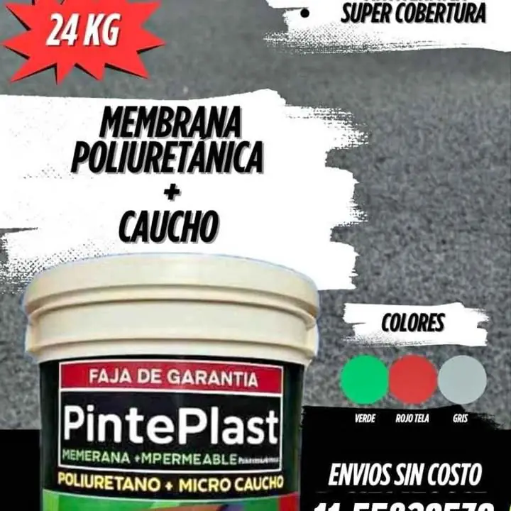 Decile chau a las goteras! Membrana caucho Multisuperficies