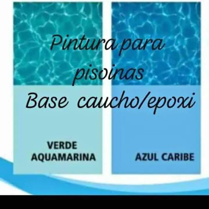 Pintura piscinas Piletas de fibra de vidrio. Incluye solvente