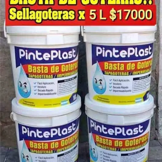 Sellador de grietas x 5 litros Impermeabilizante